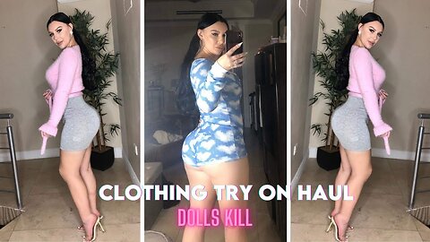 DOLLS KILL HAUL | DRESSES CLOTHING TRY ON HAUL