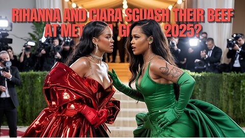 RIHANNA and Ciara SQUASH Their Beef at Met Gala 2025?