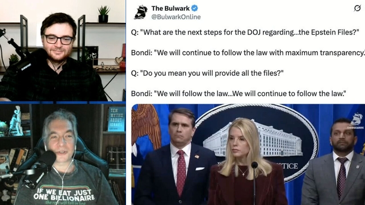 Pam Bondi answers what is next post-Epstein Files Transparency Bill▮The Jimmy Dore Show