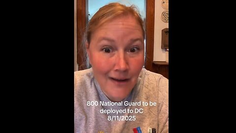 Another Lib Angry that President Trump's sending 800 National Guards to DC