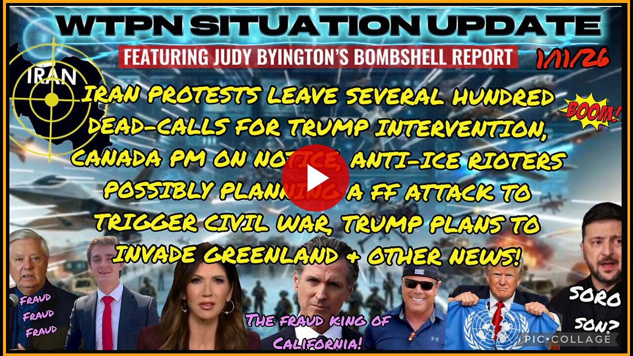 WTPN SITUATION UPDATE FEATURING RESTORED REPUBLIC 1/11/26.......