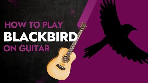 How To Play BlackBird by the Beatles on Guitar