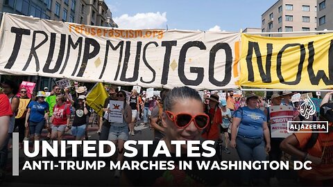 Trump threatens ‘war’ on Chicago as thousands protest federal crackdown