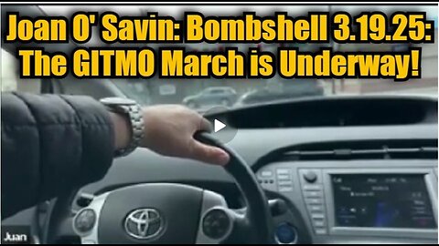 Juan O' Savin: Bombshell 3.19.25 - The GITMO March is Underway! Big Names, Big Intel!