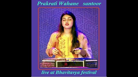 PRAKRATI WAHANE---LIVE AT BHAVITAVYA FESTIVAL