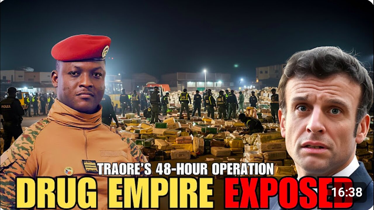 Captain Ibrahim Traoré Crushed the Drug Empire that 'West' Built!