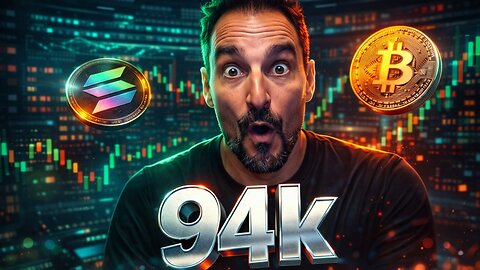 ¡BITCOIN 94K! 🚨 El Movimiento que CAMBIARÁ TODO !? (BTC, SOL, ETH)