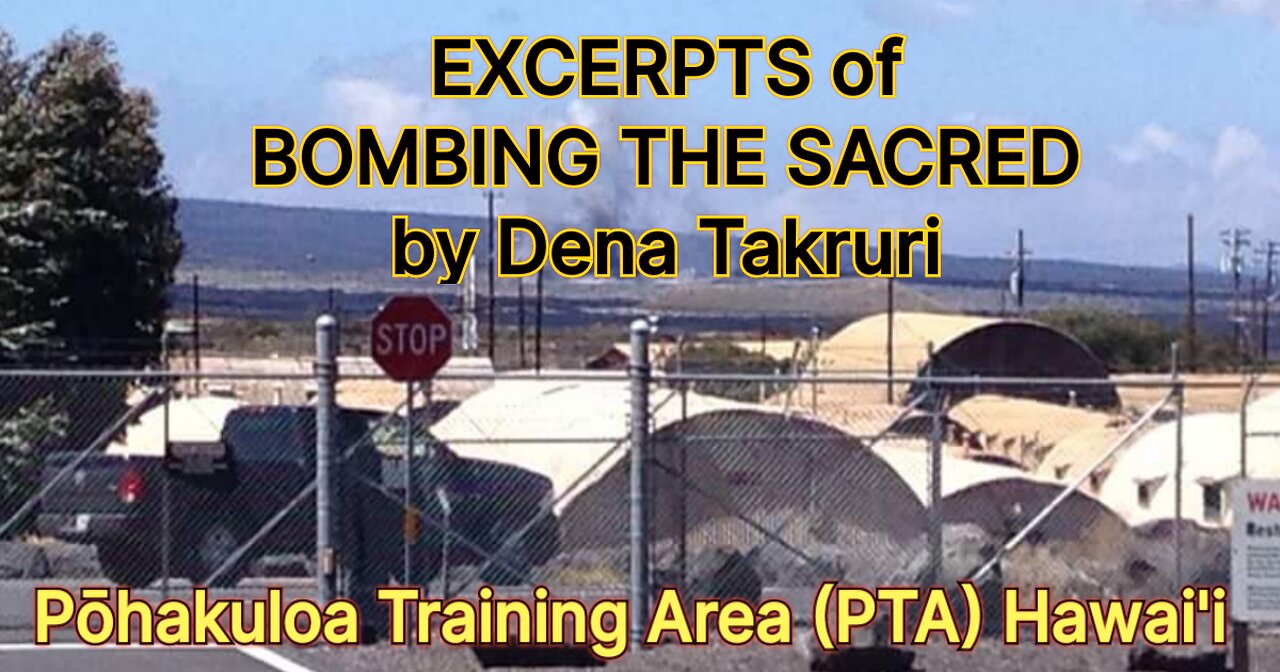 Excerpts of Bombing the Sacred Interview