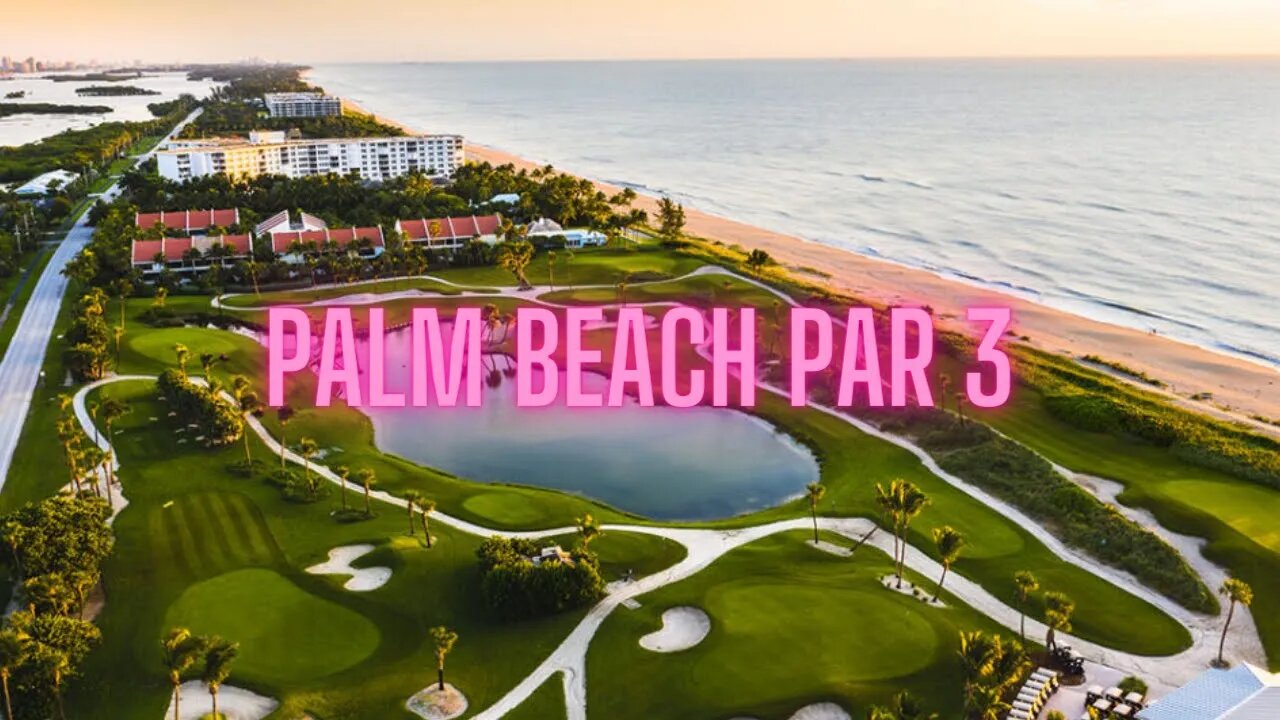 Swinging Through Paradise: Golfing the Palm Beach Par 3 Course!