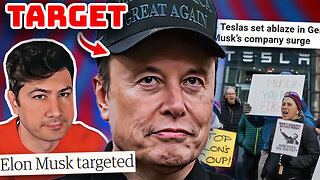 Elon Musk Derangement Syndrome: Why Liberals Are FIREBOMBING Teslas and TORCHING Free Speech