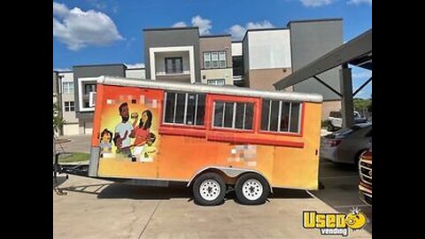 Versatile - 2015 7' x 16' Kitchen Food Trailer | Concession Trailer for Sale in Texas!