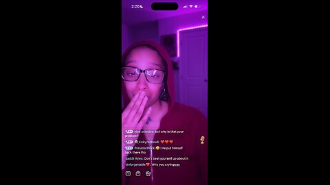 TRAP CECE CRIES ABOUT LIONEL / LYSOL STILL BEING DELUSIONAL BIGO LIVE