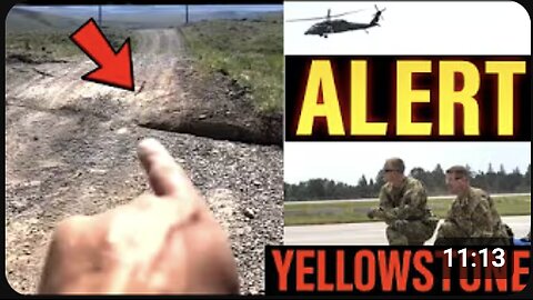 Yellowstone Ground Tearing Apart | Military "No Notice" Disaster