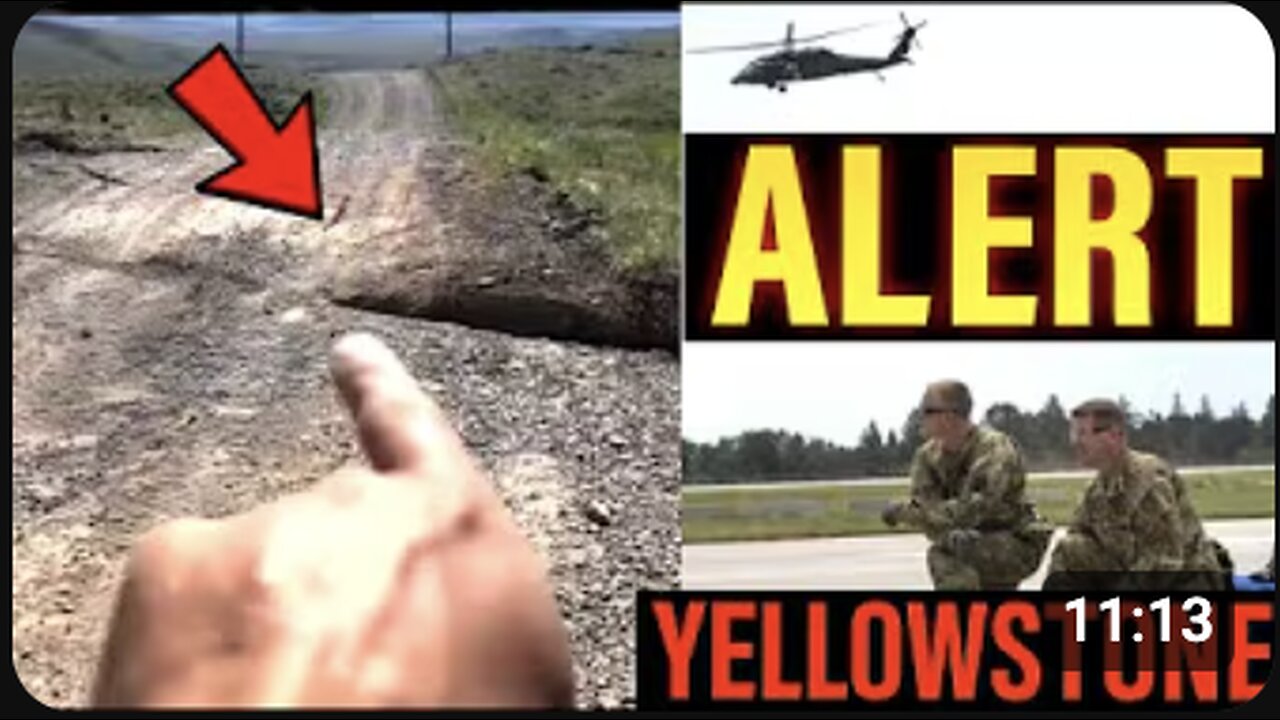 Yellowstone Ground Tearing Apart | Military "No Notice" Disaster