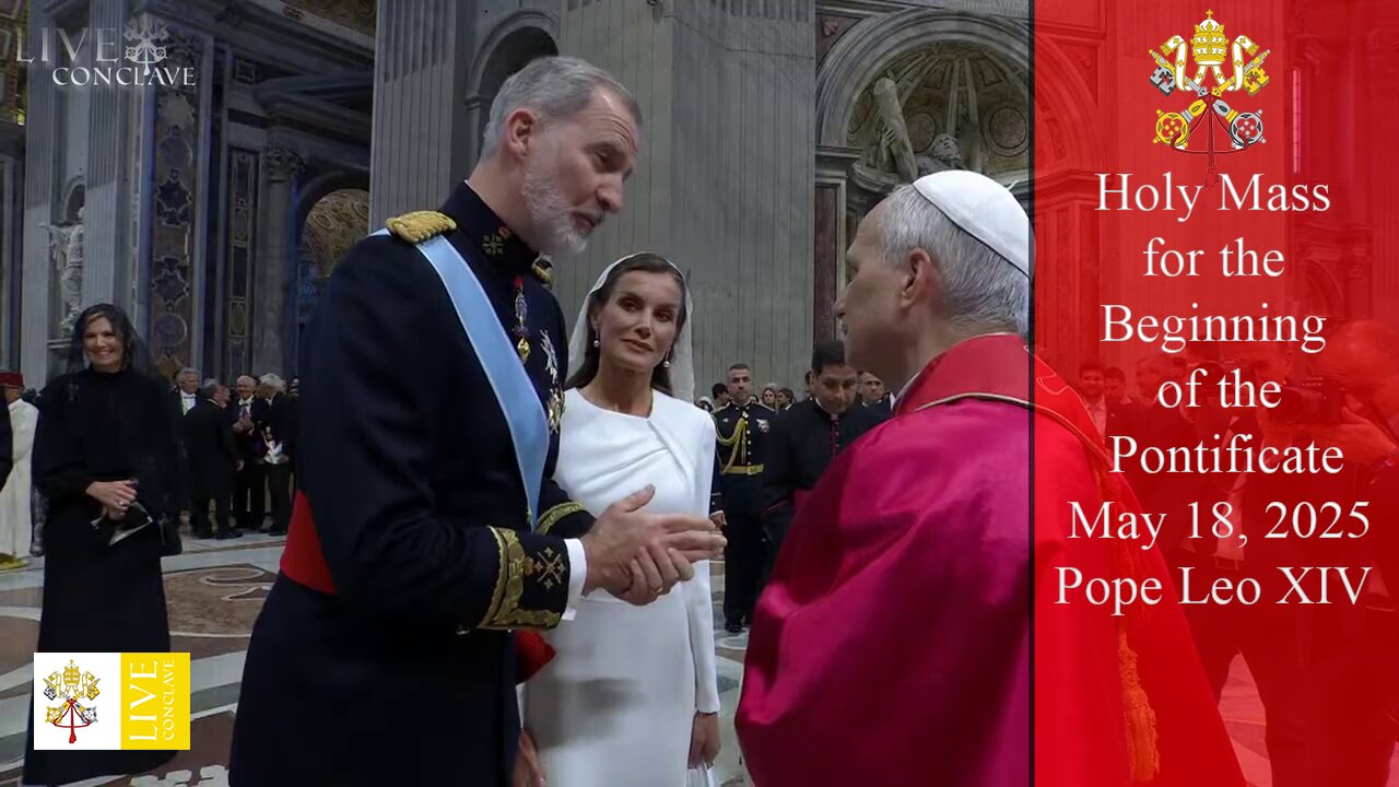 Holy Mass for the Beginning of the Pontificate, May 18, 2025 - Pope Leo XIV LIS
