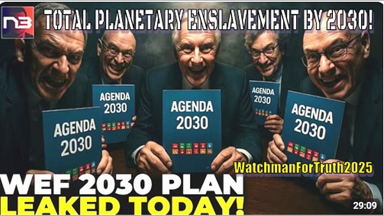Exclusive: The WEF 2030 PLAYBOOK Just Went Public – Game Over When THIS Goes Digital