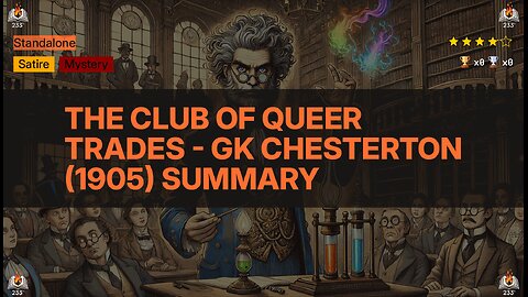 The Club of Queer Trades - GK Chesterton (1905) Summary