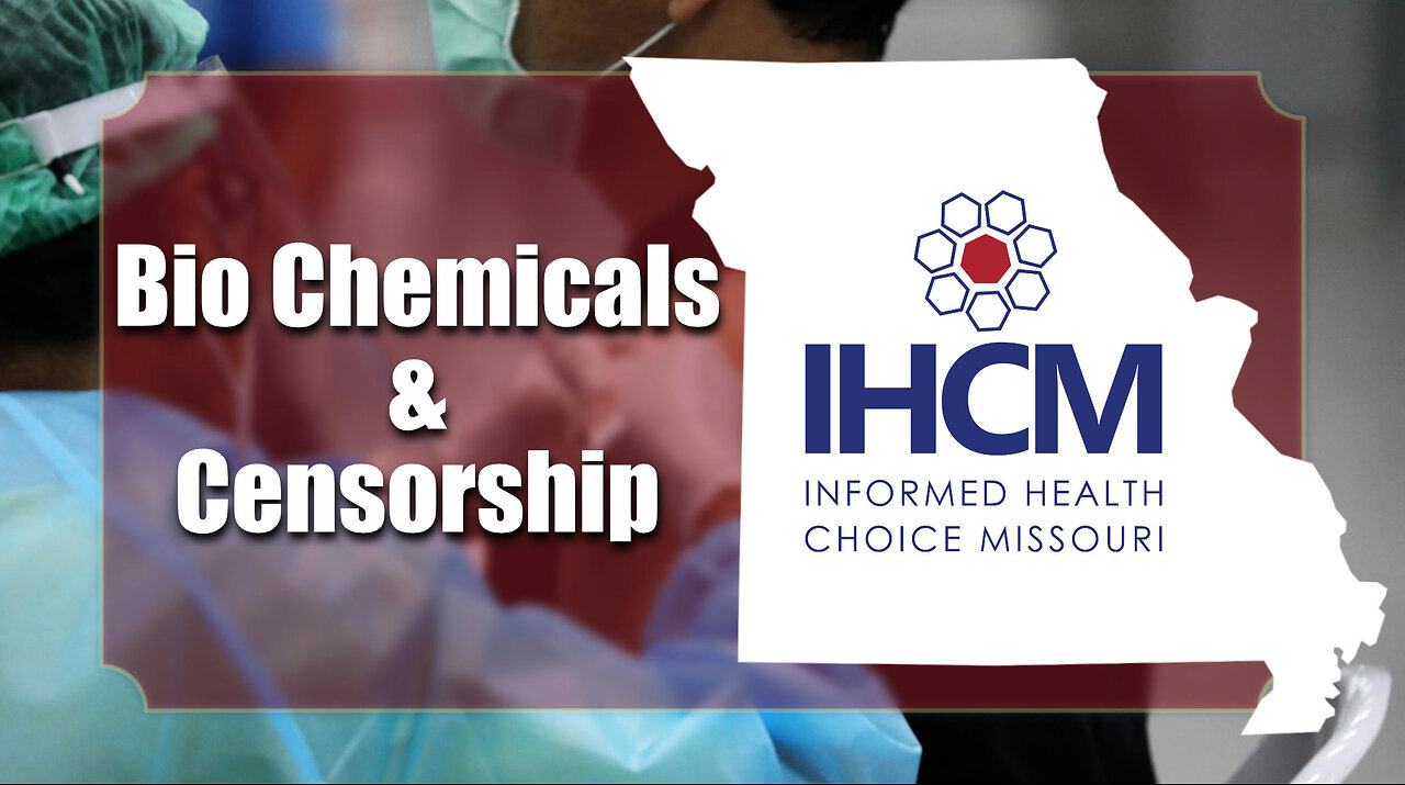 IHCM Podcast - Bio Chemicals & Censorship