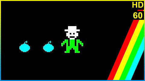 Eric And The Floaters. ZX Spectrum. Lets Play Commentary. [Spectrum Sunday] HD video