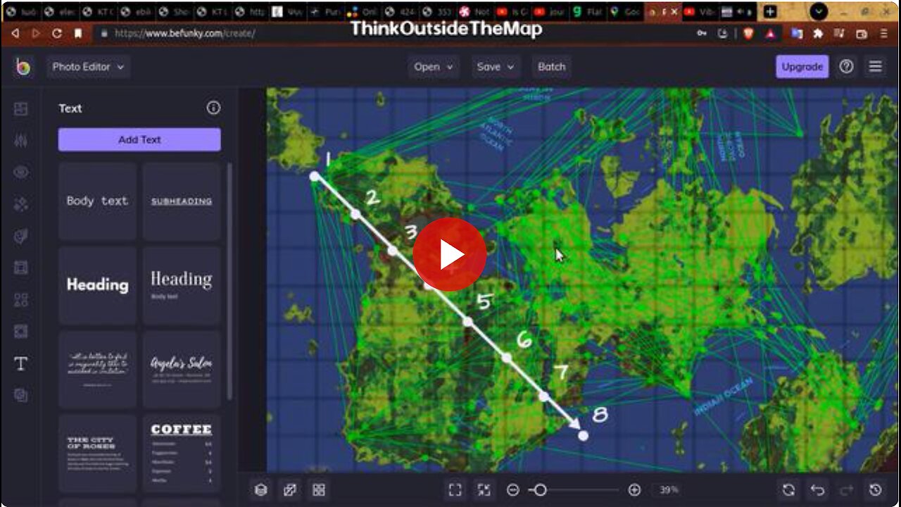 Big Lie Of The Ball-Earth Cult Exposed: Plasma Moon Map of Earth Is The Real World Map