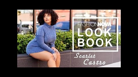 A Fashion Nova Curve Lookbook featuring Scarlet Castro