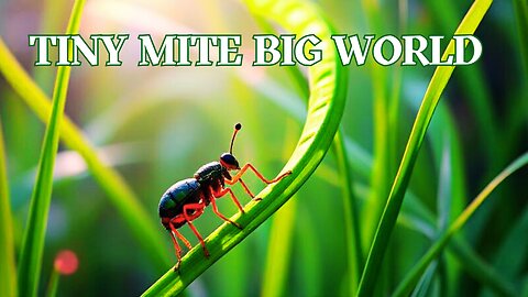 A Toddler Song About a Mite and Nature - Tiny Mite, Big World!