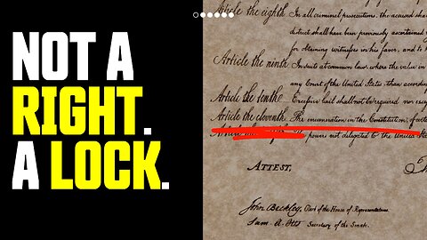 The 9th Amendment Wasn't an Afterthought. It Was a Firewall