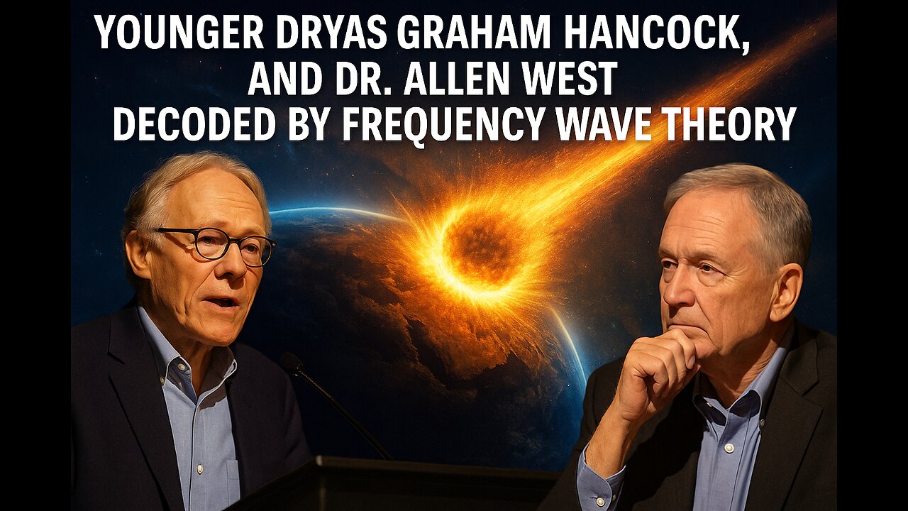 ☄️ Younger Dryas, Graham Hancock, and Dr. Allen West Decoded by Frequency Wave Theory