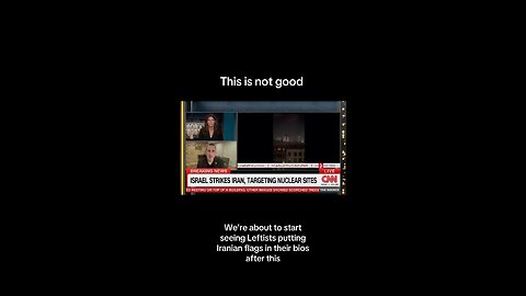 CNN when the strikes on Iran happened