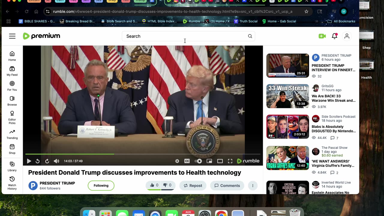 8/2/25 President Trump is a part of FATHER’S negative army, Rev 13:16-18?Cont.
