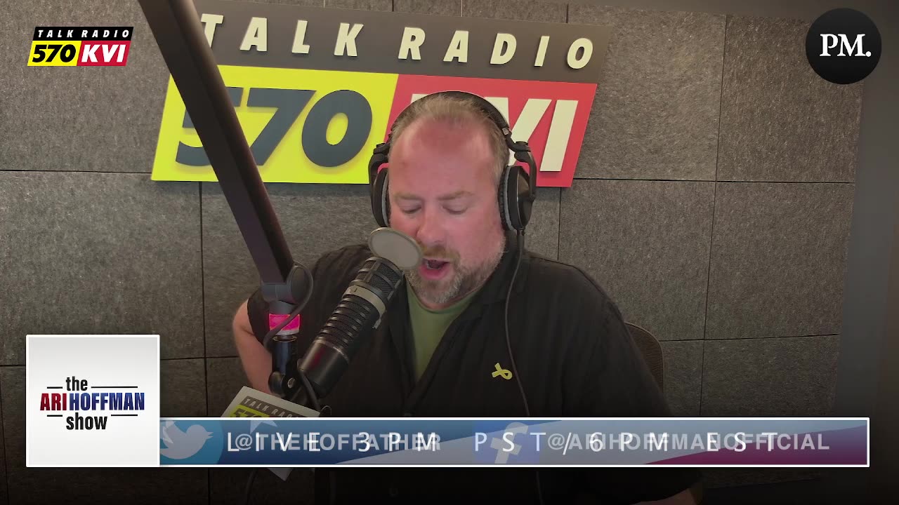 The Ari Hoffman Show- Trump drops the hammer on WA (again)