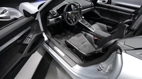 2016 Porsche Boxster Spyder - NAIAS 2016 Walkaround