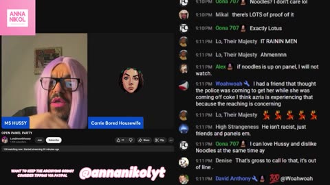 LoudMouthHussy Oct 29, 2025 'OPEN PANEL PARTY'