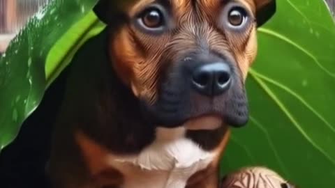 Ai Video: Dog without owner ai cat funny dog lovecat catlike comedy