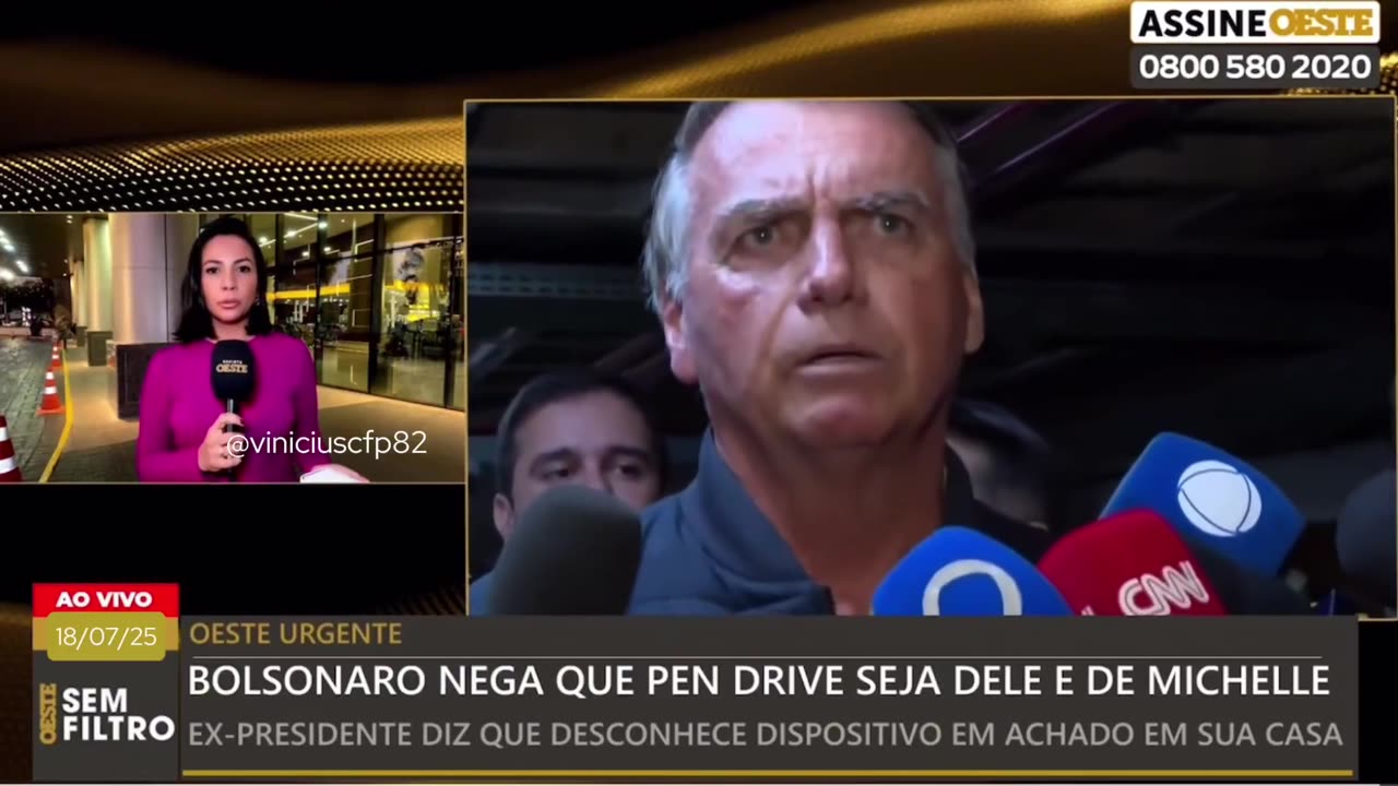 ATENÇÃO! O pendrive também não é da Michelle Bolsonaro.