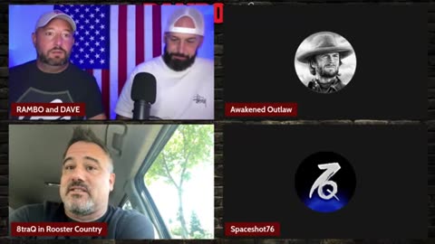 Joe Rambo w/ Dave, Stormy Patriot Joe, Awakened Outlaw, SpaceShot, 8traQ, Patrick: Situation Update! - 6/19/25