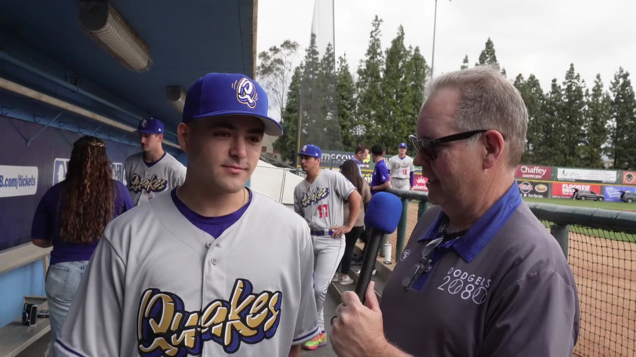 A Short Chat With Left-Handing Pitcher, Jakob Wright #dodgersprospects