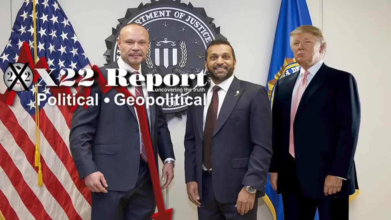 X-22 Report - Largest Pedo Platform Shutdown, Bongino Sends Message...4-3-25