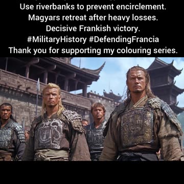 Franks vs Magyars 887 AD Battle of Lechfeld #DefendingFrancia