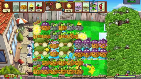 2K QHD 60FPS | PLANTS VS ZOMBIES | REPLANTED | SUPERVIVENCIA INFINITA | +0 | 2P | SUBIENDO RONDAS