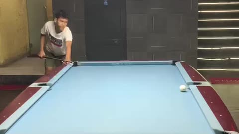 Fun Game of Billiards with Friends