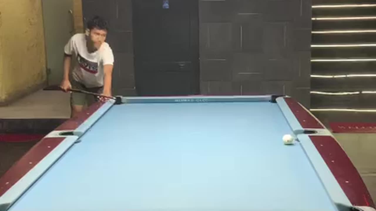 Fun Game of Billiards with Friends
