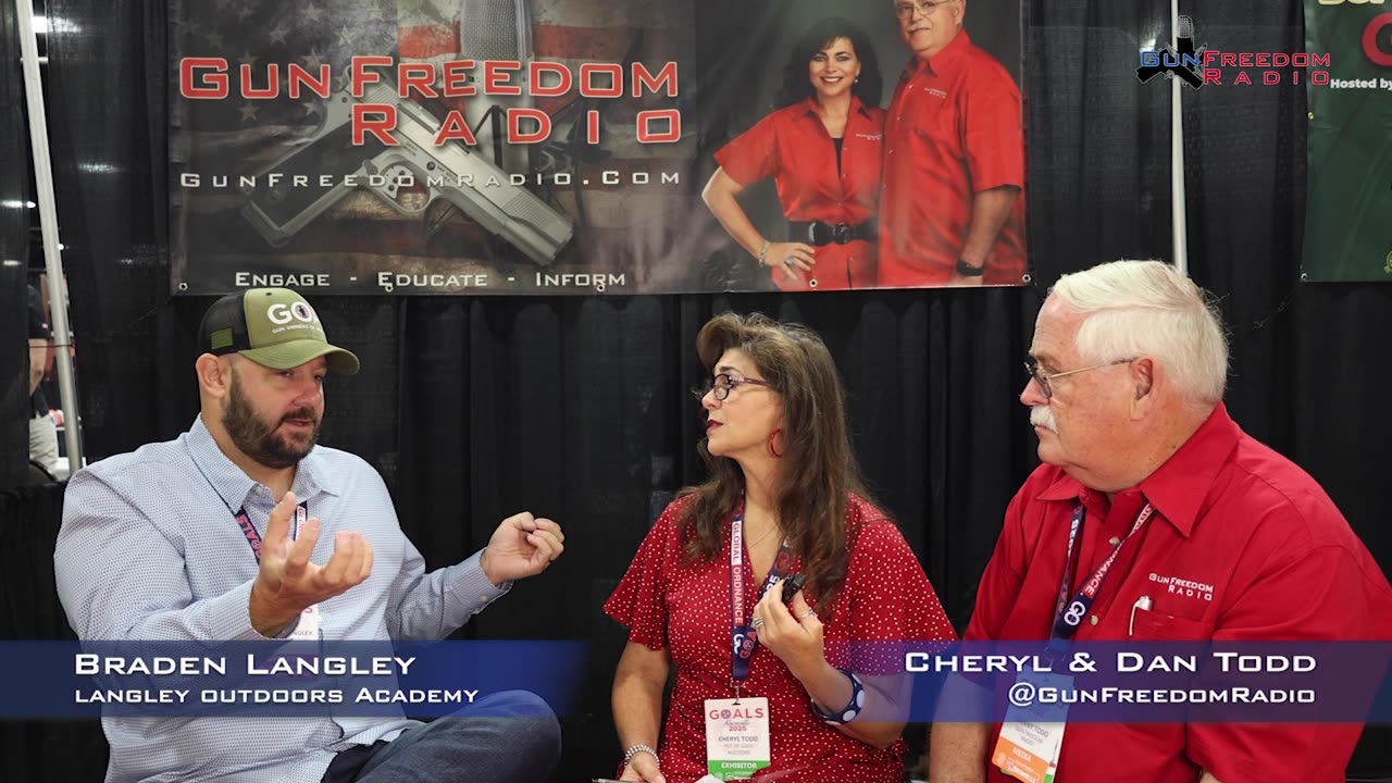 Braden Langley – On-Location at GOA GOALS 2025 – GunFreedomRadio