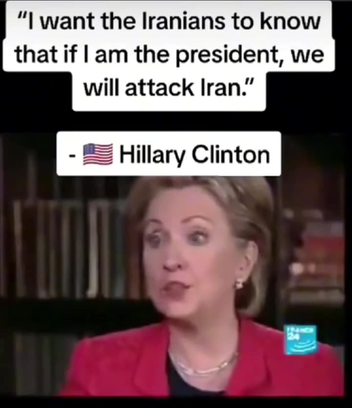 Never Forget Hillary Clinton Threatened Iran For The Same Reasons President Trump Did