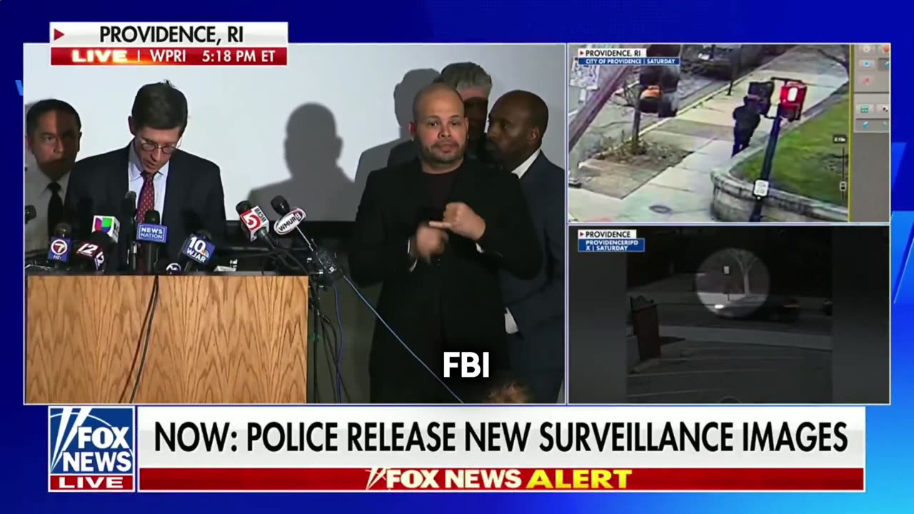New Surveillance Footage Released as Brown University Manhunt Continues