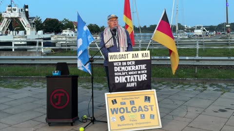 Wolgast - Handtuch Heiko mit aufklärenden Worten 09-09-2025