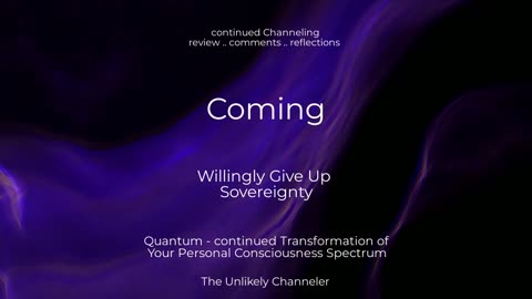 Lineage of The Wise Ones . . . goes to The Sovereign