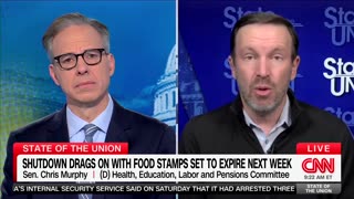 Jake Tapper Asks Chris Murphy If He’s Willing To Let Americans Go Hungry Over ObamaCare Subsidies
