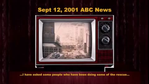Remember what was aired on September 12th 2001 & NEVER mentioned by the MSM again?