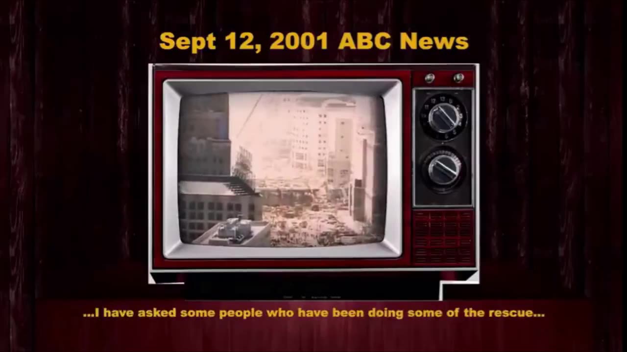 Remember what was aired on September 12th 2001 & NEVER mentioned by the MSM again?